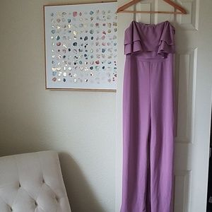 Lavender color Fashion Nova Jumpsuit/ Romper